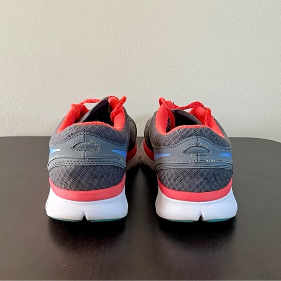 Nike Womens Flex 2012 RN 512108-013 Gray/Orange Running Shoes Sneakers - Size 8 - Picture 6 of 8